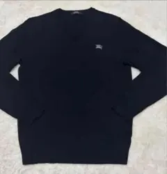 Burberry Black label ラムウール　Vネック