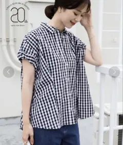 【未使用】アーバンリサーチドアーズ　半袖ワイドタックシャツ