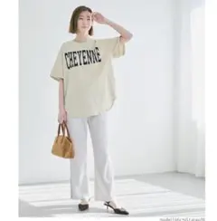 未使用品　coca ジョーゼットリブパンツ