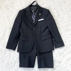 ワルツバイビームスデザイン　男の子　フォーマル　スーツ　セットアップ　120 黒