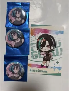 ホロライブ FLOWGLOW タワレコカフェ 缶バッジ 輪堂千速 - メルカリ