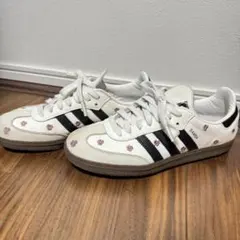 アディダス　サンバ SAMBA OG 花柄　刺繍　スニーカー　フラワー　24