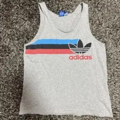 adidas Originals トレフォイル タンクトップ グレー Mのサムネイル