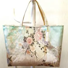 帯リメイク トートバッグ113 ハンドメイド