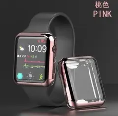 Apple Watch カバーケース ピンク38/40/42/44mm