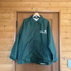 ナイロンジャケット グリーン　XL 古着