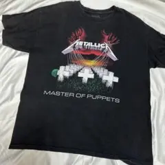 タルテックス XL メタリカ【マスターオブパペッツ】 ロゴ Tシャツ 