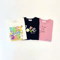 子供服 女の子 130cm 長袖 Tシャツ まとめ売り 新品 YFN6-3