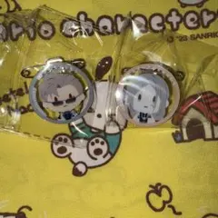 山鳥毛　E賞　御伴散歩　ぽちくじ　御伴クリアバッジ　フリューくじ　刀剣乱舞