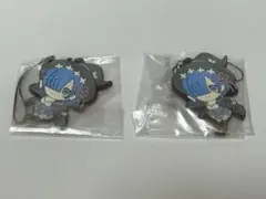 【2点セット】リゼロ レム ラバーストラップ 一番くじ
