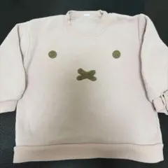 ミッフィー 長袖トレーナー ピンク 90cm