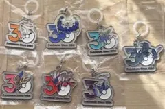 ポケモン　30周年　メタルチャームマスコット　コンプリート7種