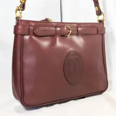 【美品】 Cartier カルティエ マストライン ベルトップ ショルダーバッグのサムネイル