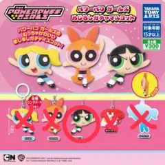 パワーパフガールズ めじるしガチャマスコット バターカップ