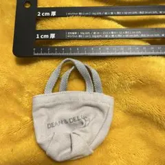 DEAN & DELUCA 小型トートバッグ グレー