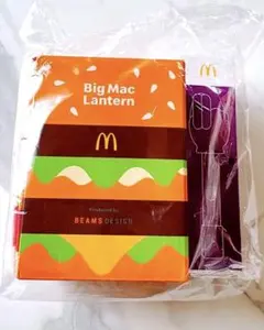 2025 マック 福袋 ビームスデザイン ビッグマックランタン　新品未使用　4点