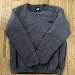 ノースフェイス ミラージュ サーマルクルー メンズM ダークグレー