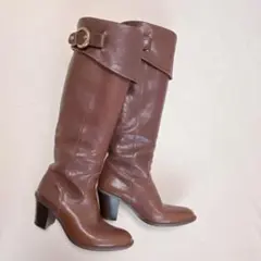 お得♡ダイアナ　ブラウンレザー　ロングブーツ
