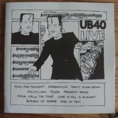 UB40 LIVE CD VJD-28223