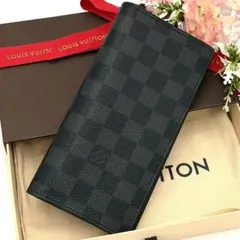 極美品✨ルイヴィトン タイガ ポルトフォイユ ブラザ IC搭載 長財布 黒