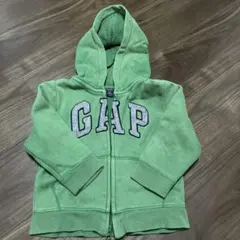 baby GAP フリースパーカー　90cm 18-24m グリーン