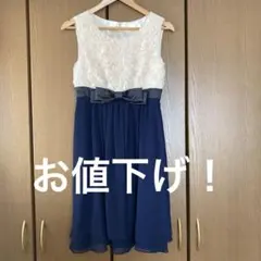 ど*り様 お値下げ✨美品✨フォーマルドレス　パーティドレス　袖なし　結婚式　二次