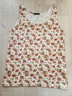 Comfort basic ノースリーブ　タンクトップ 花柄 Lサイズのサムネイル