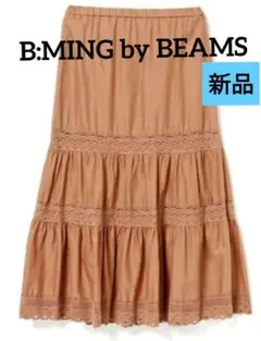 新品　B:MING by BEAMS　レースティアードスカートMのサムネイル