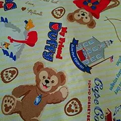 50 × 70 ❤ ダッフィー ❤ インポート生地 はぎれ #