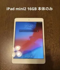 Apple iPad mini 2 シルバー 16GB 本体のみ