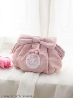 メゾンドフルール　マイメロディ レース　リボン　ポーチ