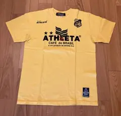 【ATHLETA アスレタ ロゴTシャツ イエロー Mサイズ】