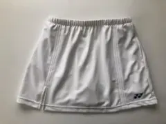 【美品】YONEX スカート L ホワイト