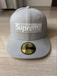 SUPREME シュプリーム ボックスロゴメッシュバック NewEra 71/4
