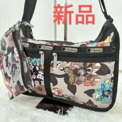 未使用/ハワイ限定【レスポートサック】アロハ ワヒネフラ柄 