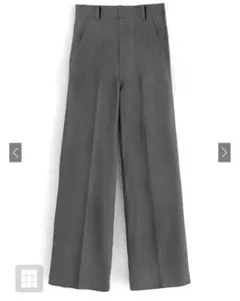GRL センタープレスストレートパンツ[ai07] XS