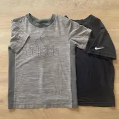 adidas NIKE キッズ Tシャツ 2枚セットのサムネイル