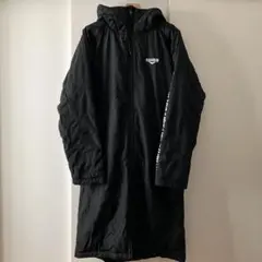 DUARIG　デュアリグ　ロングコート ベンチコート　L ブラック　フード付き