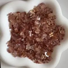 【50個】カラメルカラー素材mix ネイルパーツ　まとめ売り　デコパーツ　秋冬