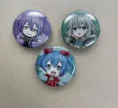 神代類 草薙寧々 ミク 缶バッジ 3点セット ワンダショ プロセカ