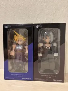FF7 一番くじ ポリゴン 女装クラウド シークレット ティファ ザックス