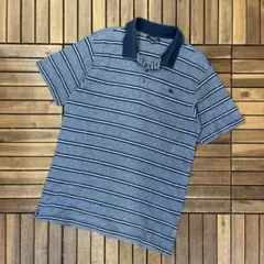 BURBERRY LONDON バーバリー マルチボーダー 半袖 ポロシャツ