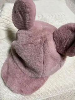 ディズニー ピンク ミッキー耳付きキャップ