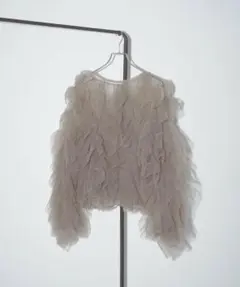 チュール シャツ