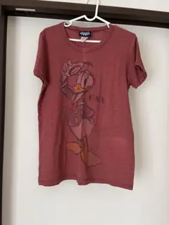 ジャンクフード　Tシャツ 半袖　USA レッド　ディズニー　ドナルド　XLのサムネイル