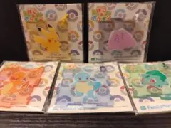 ポケモン ぽこあぽこ アクリルキーホルダー 5種セット
