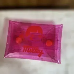 不二家 ペコちゃん Milky クリアポーチ ピンク