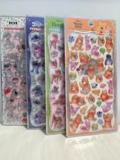 国内正規品★４点セット　新作ディズニープチドロップステッカー