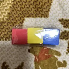 リトミック研究センター　立方体　3色セット　知育玩具　子供用おもちゃ