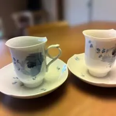 マイセン ベゴニア コーヒーカップ&ソーサー - メルカリ